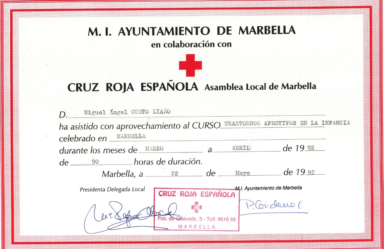 Cruz Roja Trastornos afectivos de la infancia 1 - Trastornos afectivos de la Infancia - Cruz Roja Española